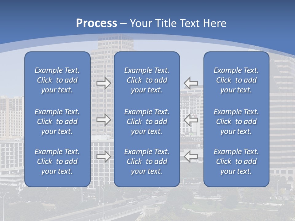 Blue Sky Dream Purchase PowerPoint Template