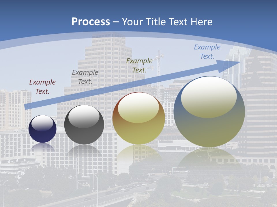 Blue Sky Dream Purchase PowerPoint Template