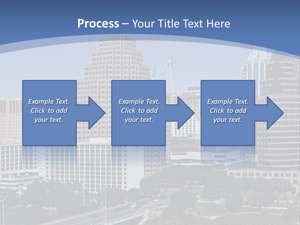 Blue Sky Dream Purchase PowerPoint Template
