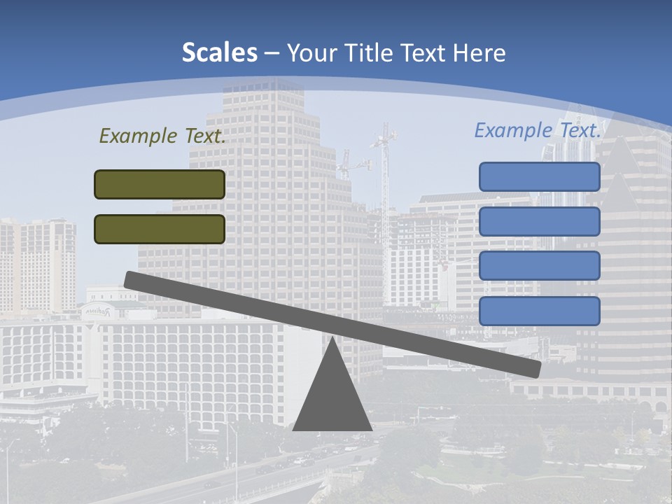 Blue Sky Dream Purchase PowerPoint Template
