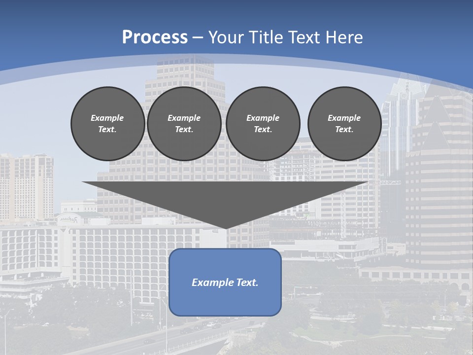 Blue Sky Dream Purchase PowerPoint Template