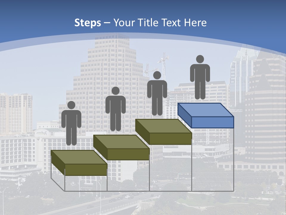 Blue Sky Dream Purchase PowerPoint Template