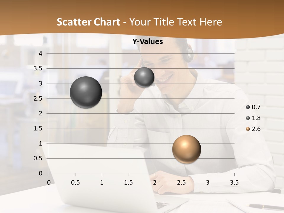 Man Estate Leaf PowerPoint Template