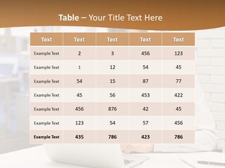 Man Estate Leaf PowerPoint Template