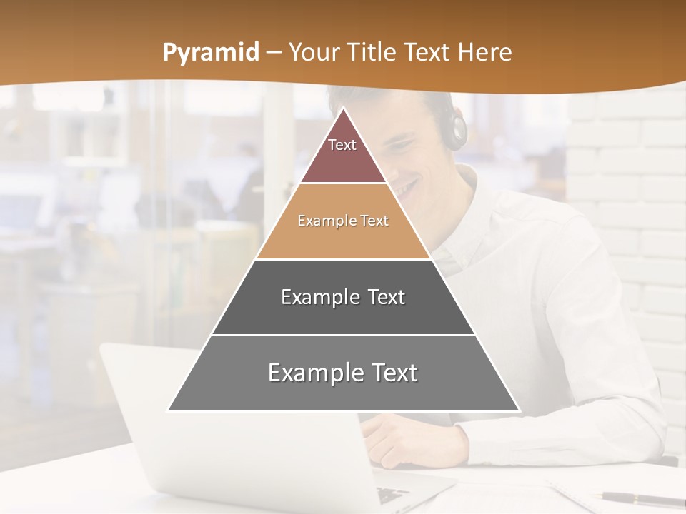Man Estate Leaf PowerPoint Template