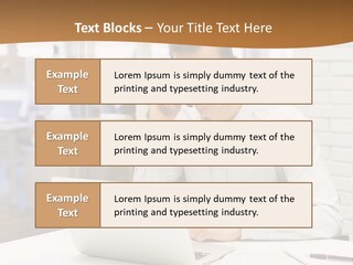 Man Estate Leaf PowerPoint Template