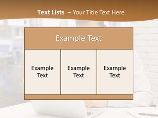 Man Estate Leaf PowerPoint Template