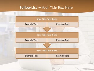 Man Estate Leaf PowerPoint Template