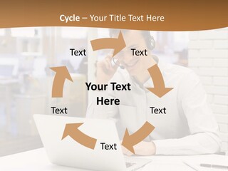 Man Estate Leaf PowerPoint Template