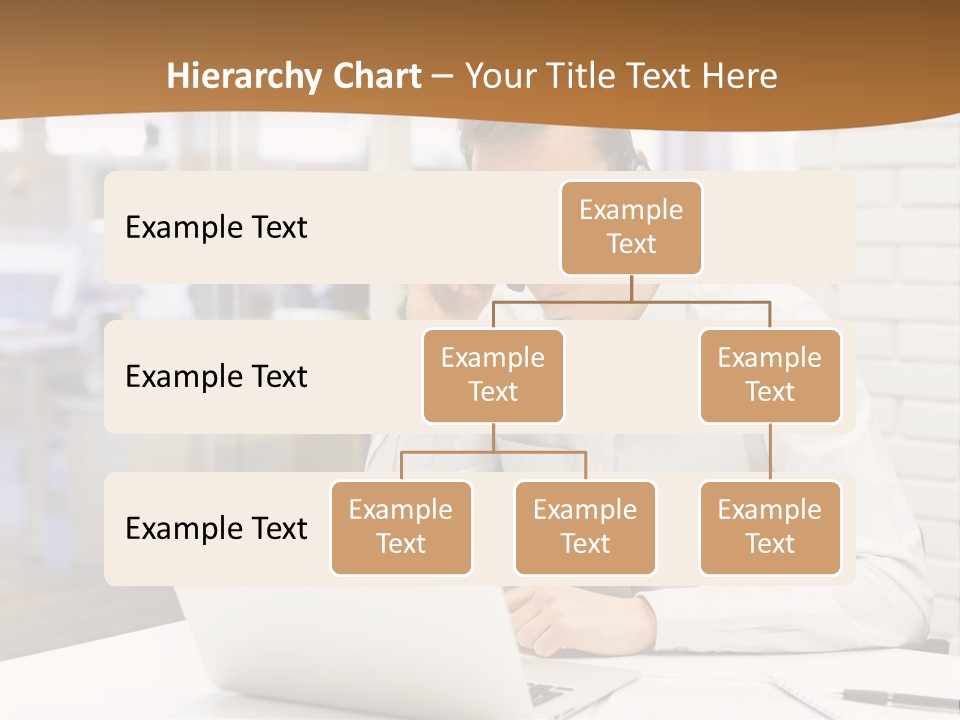 Man Estate Leaf PowerPoint Template