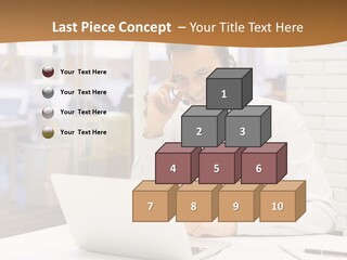 Man Estate Leaf PowerPoint Template