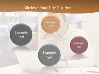 Man Estate Leaf PowerPoint Template