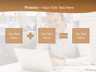 Man Estate Leaf PowerPoint Template