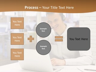 Man Estate Leaf PowerPoint Template