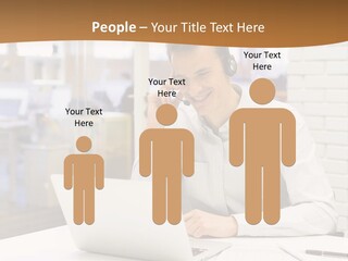 Man Estate Leaf PowerPoint Template