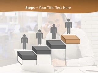 Man Estate Leaf PowerPoint Template