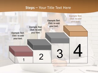 Man Estate Leaf PowerPoint Template