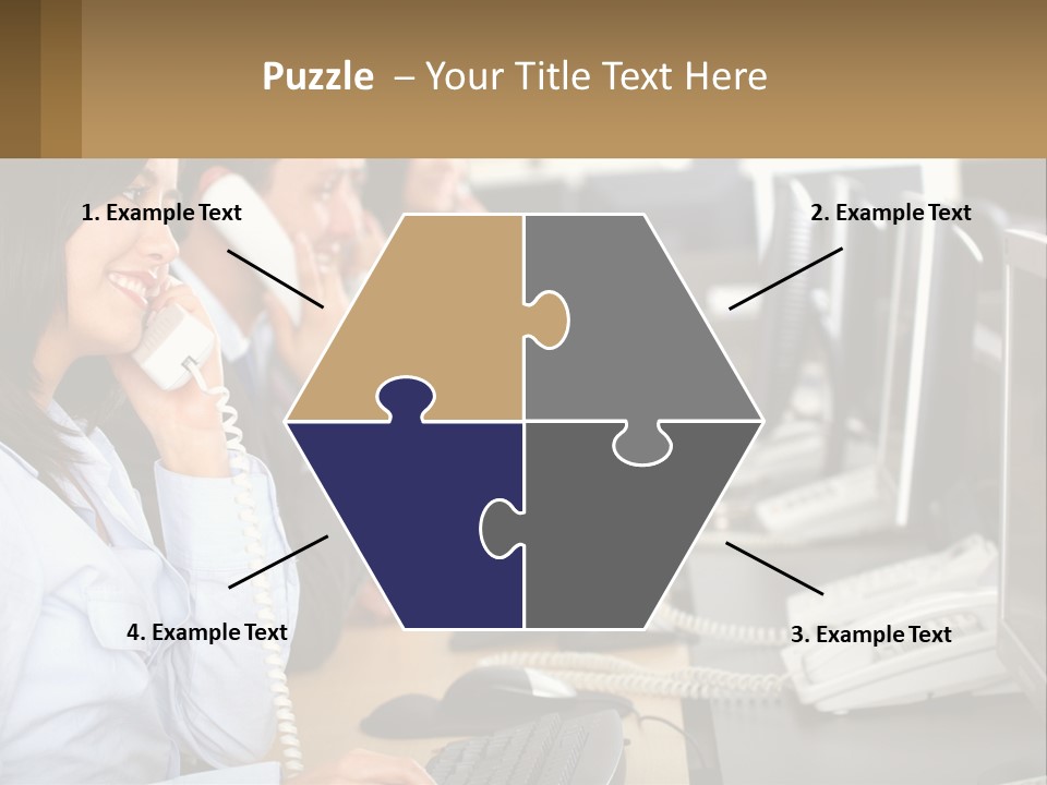 Holding Background Purchase PowerPoint Template