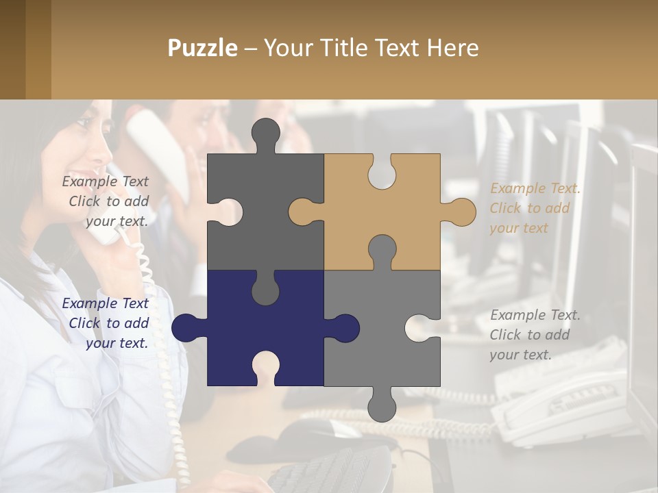 Holding Background Purchase PowerPoint Template