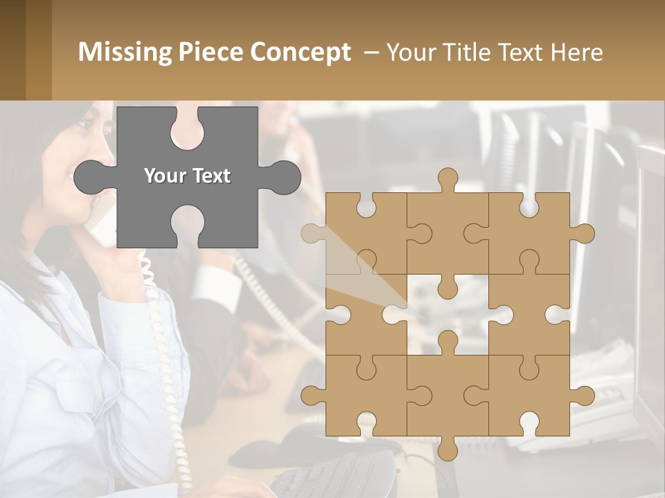 Holding Background Purchase PowerPoint Template