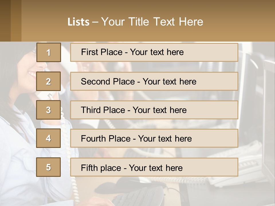 Holding Background Purchase PowerPoint Template