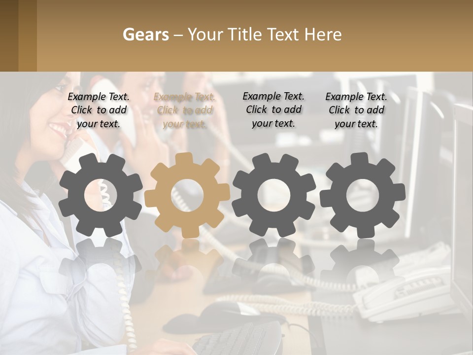 Holding Background Purchase PowerPoint Template