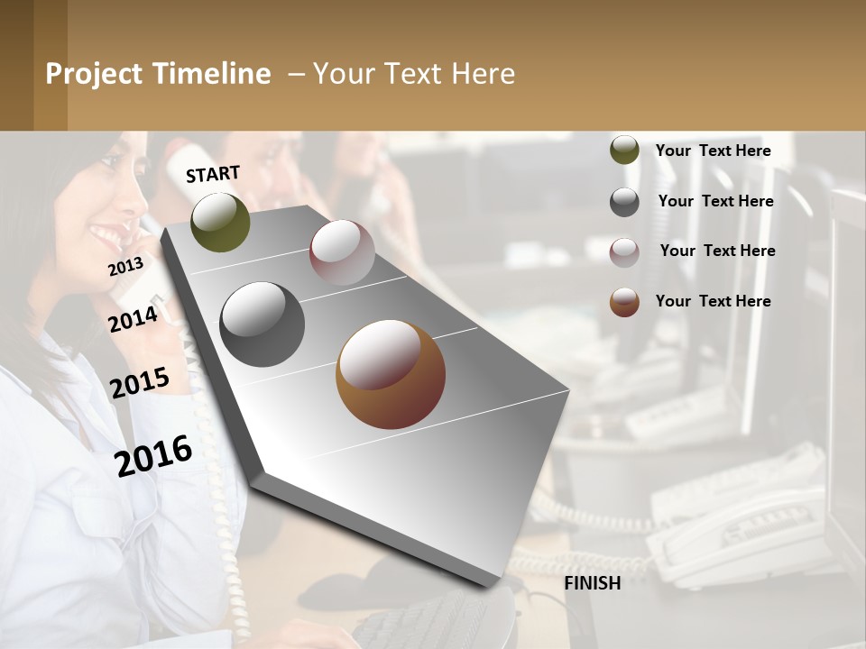 Holding Background Purchase PowerPoint Template