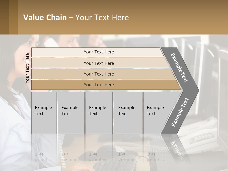 Holding Background Purchase PowerPoint Template