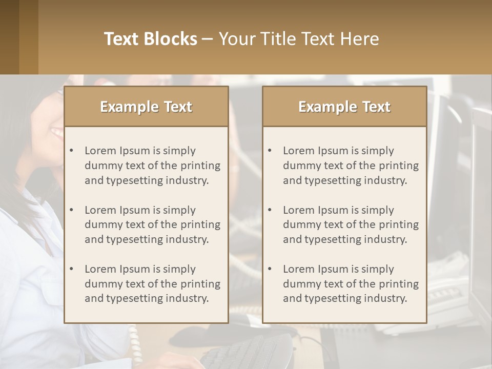 Holding Background Purchase PowerPoint Template