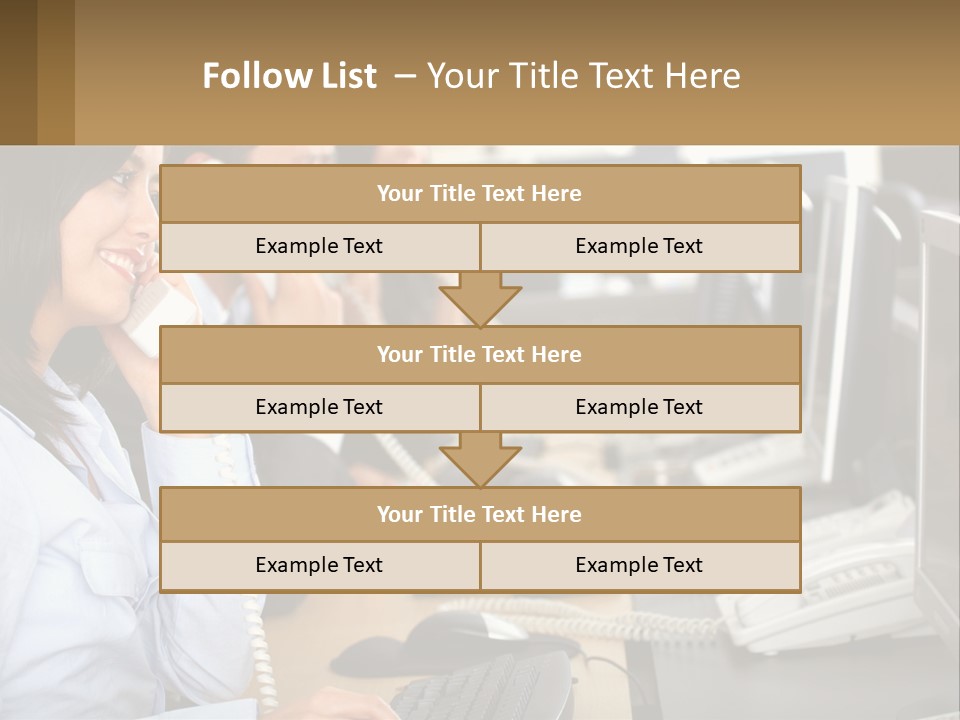 Holding Background Purchase PowerPoint Template