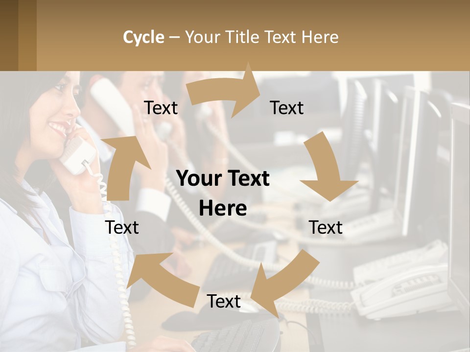 Holding Background Purchase PowerPoint Template
