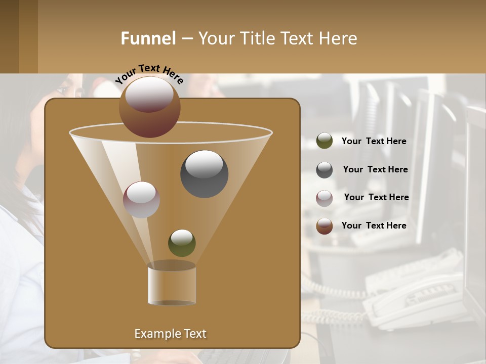 Holding Background Purchase PowerPoint Template