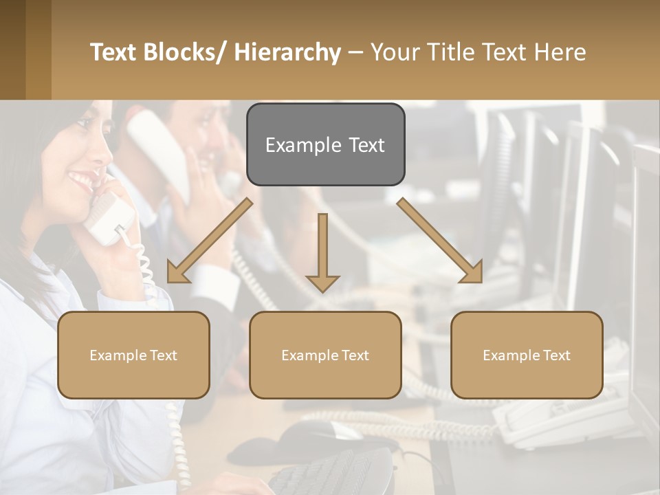 Holding Background Purchase PowerPoint Template
