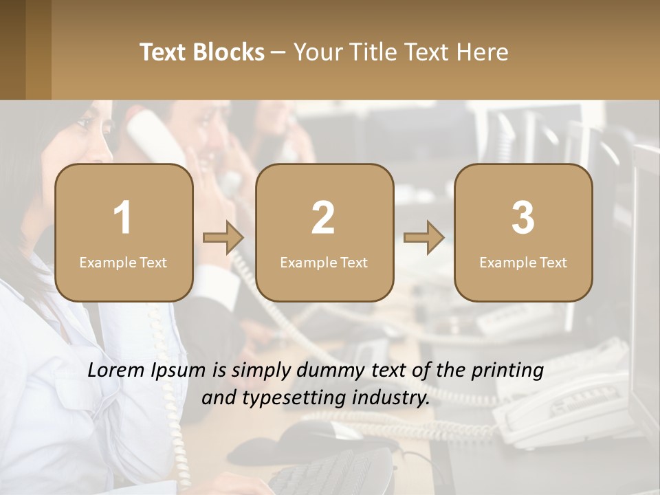 Holding Background Purchase PowerPoint Template