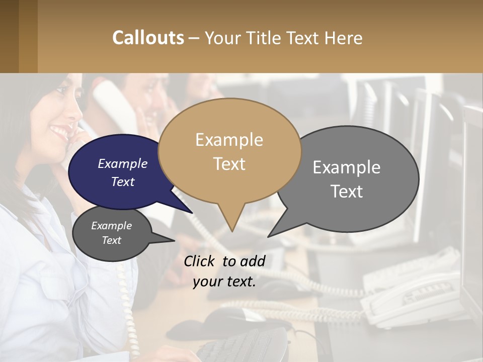 Holding Background Purchase PowerPoint Template