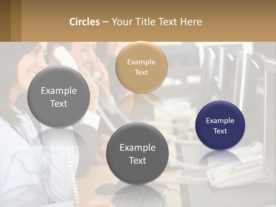 Holding Background Purchase PowerPoint Template