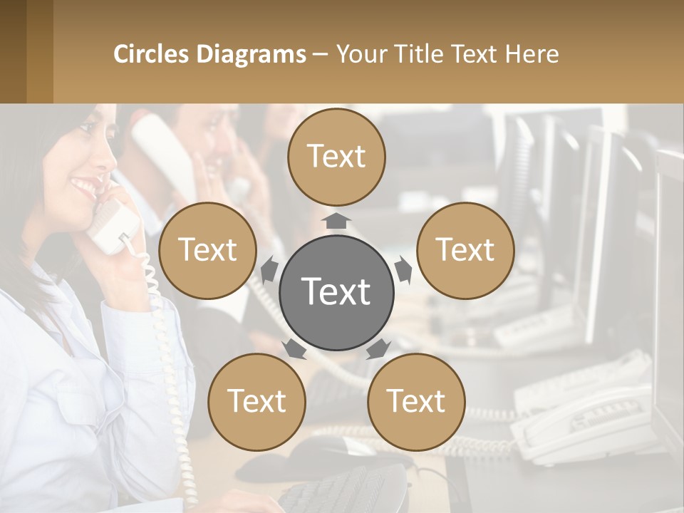 Holding Background Purchase PowerPoint Template