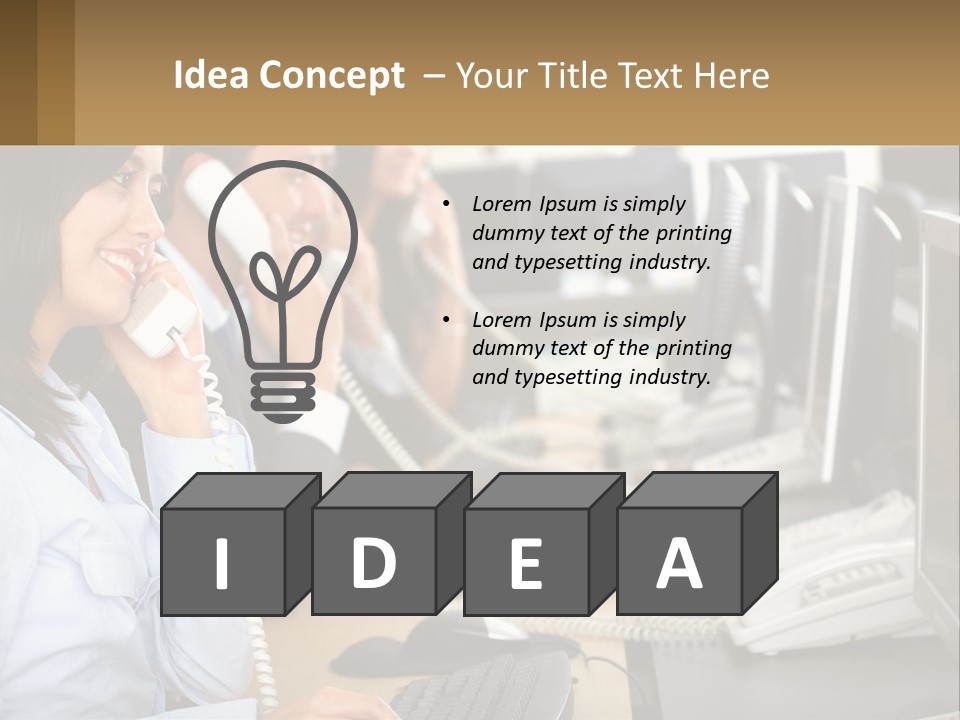 Holding Background Purchase PowerPoint Template