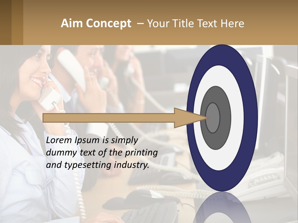 Holding Background Purchase PowerPoint Template