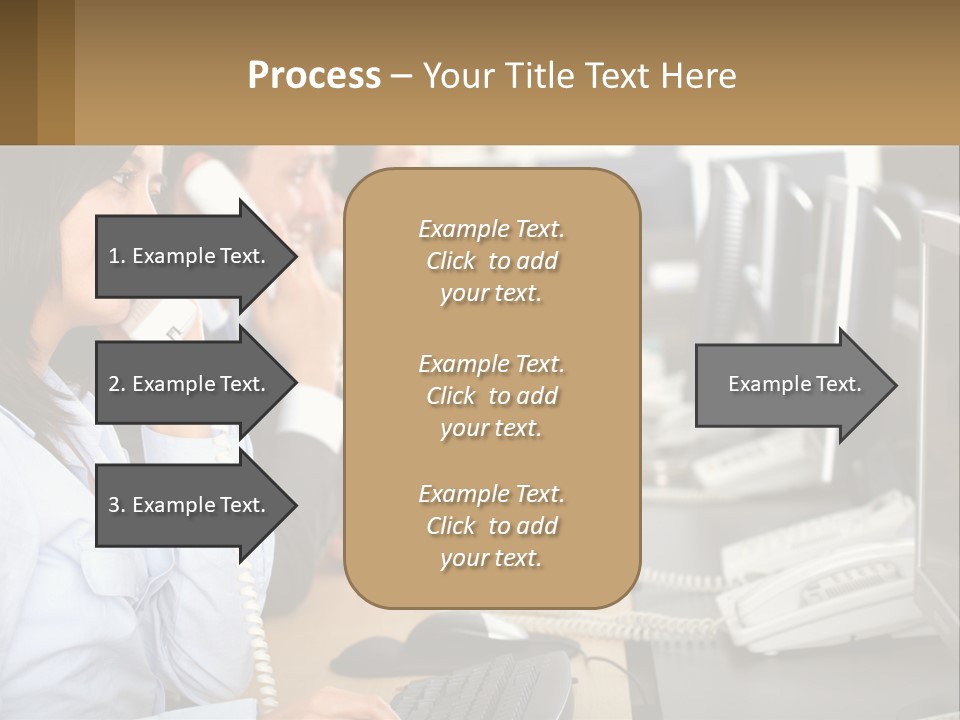 Holding Background Purchase PowerPoint Template