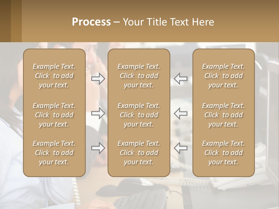 Holding Background Purchase PowerPoint Template