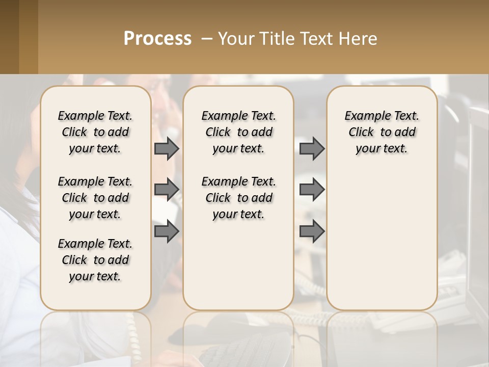 Holding Background Purchase PowerPoint Template