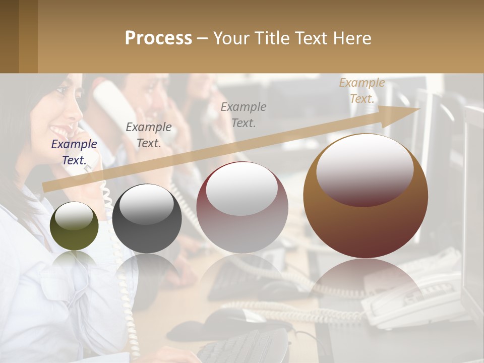 Holding Background Purchase PowerPoint Template