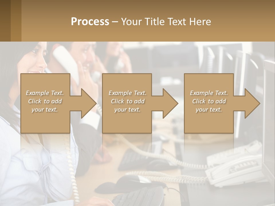 Holding Background Purchase PowerPoint Template