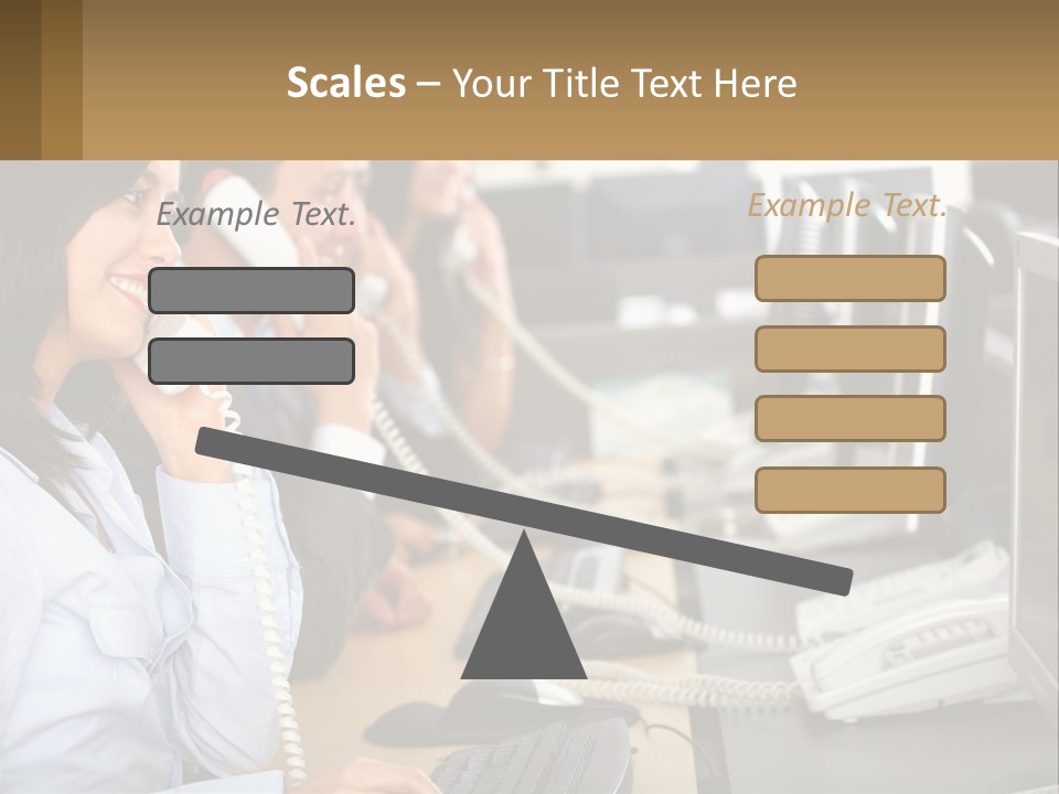 Holding Background Purchase PowerPoint Template