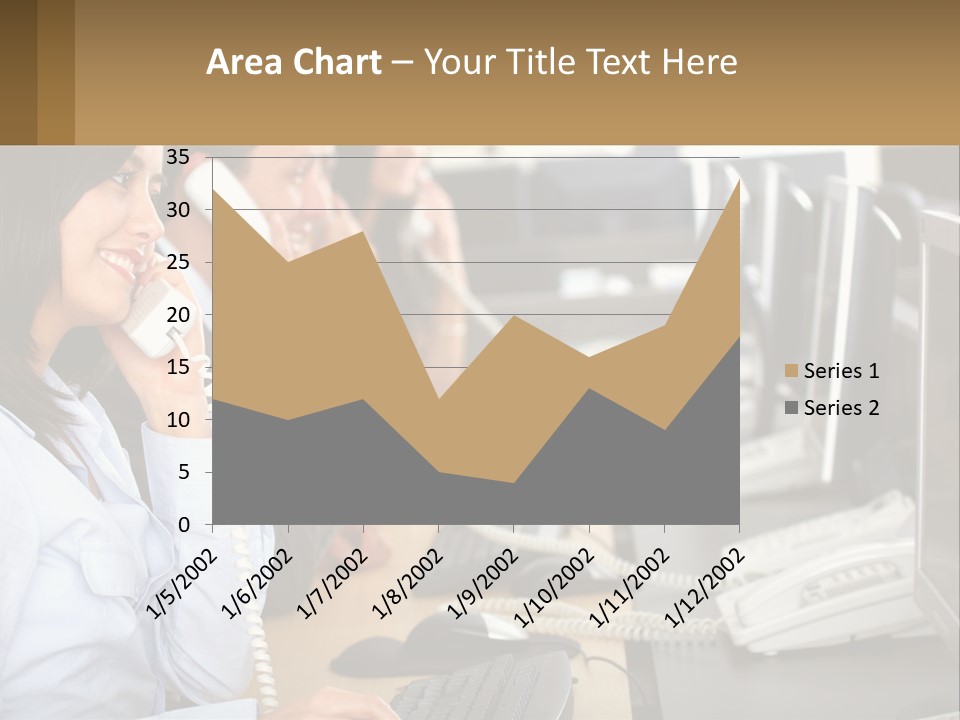 Holding Background Purchase PowerPoint Template