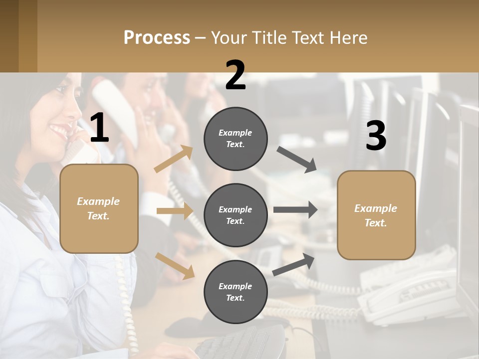 Holding Background Purchase PowerPoint Template