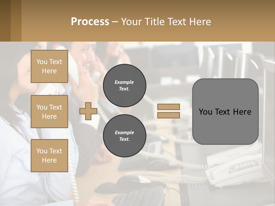 Holding Background Purchase PowerPoint Template