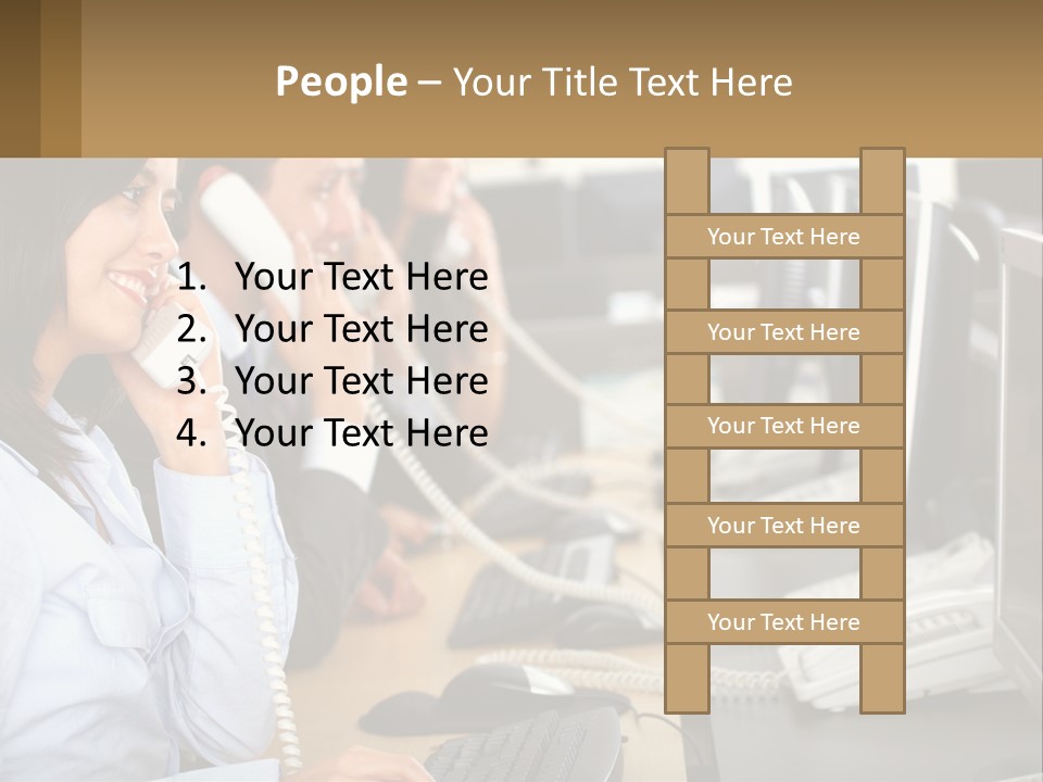 Holding Background Purchase PowerPoint Template