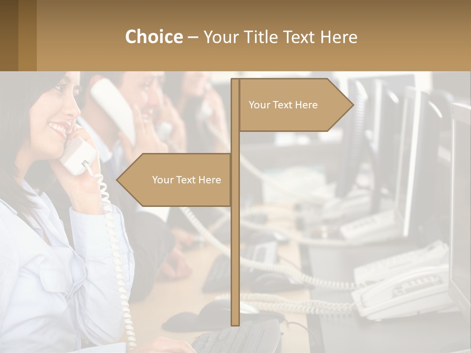 Holding Background Purchase PowerPoint Template